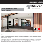 Aluminium Lift & Slide Door