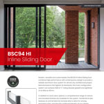 BSC94 HI Inline Sliding Door Data Sheet